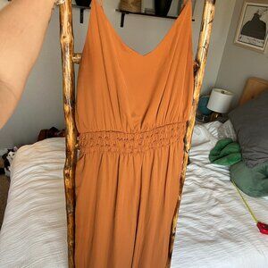 Burnt Orange Jumpsuit